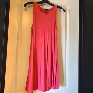 Pink shift dress. Worn once